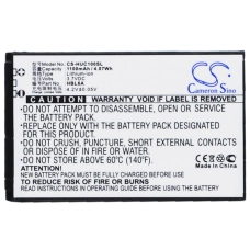 Compatibele batterijvervanging voor Huawei HBC100S,HBL6A