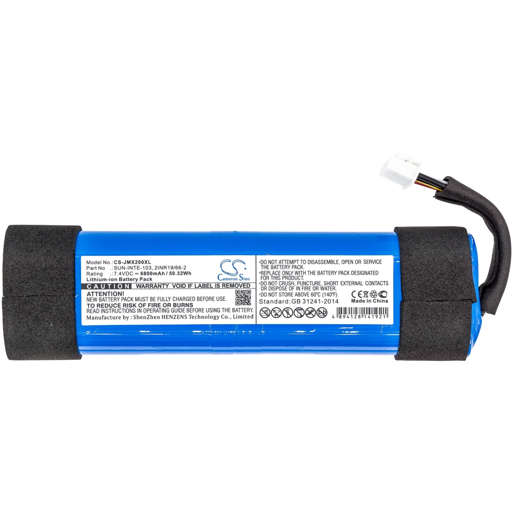 Luidspreker Batterij Jbl CS-JMX200XL