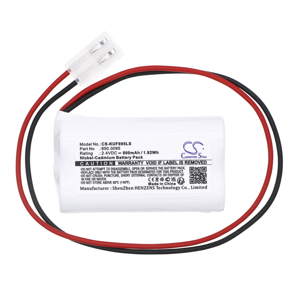 Batterijen Vervangt 850.0095
