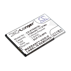 Compatibele batterijvervanging voor Kyocera 5AAXBT122JAA,SCP-72LBPS