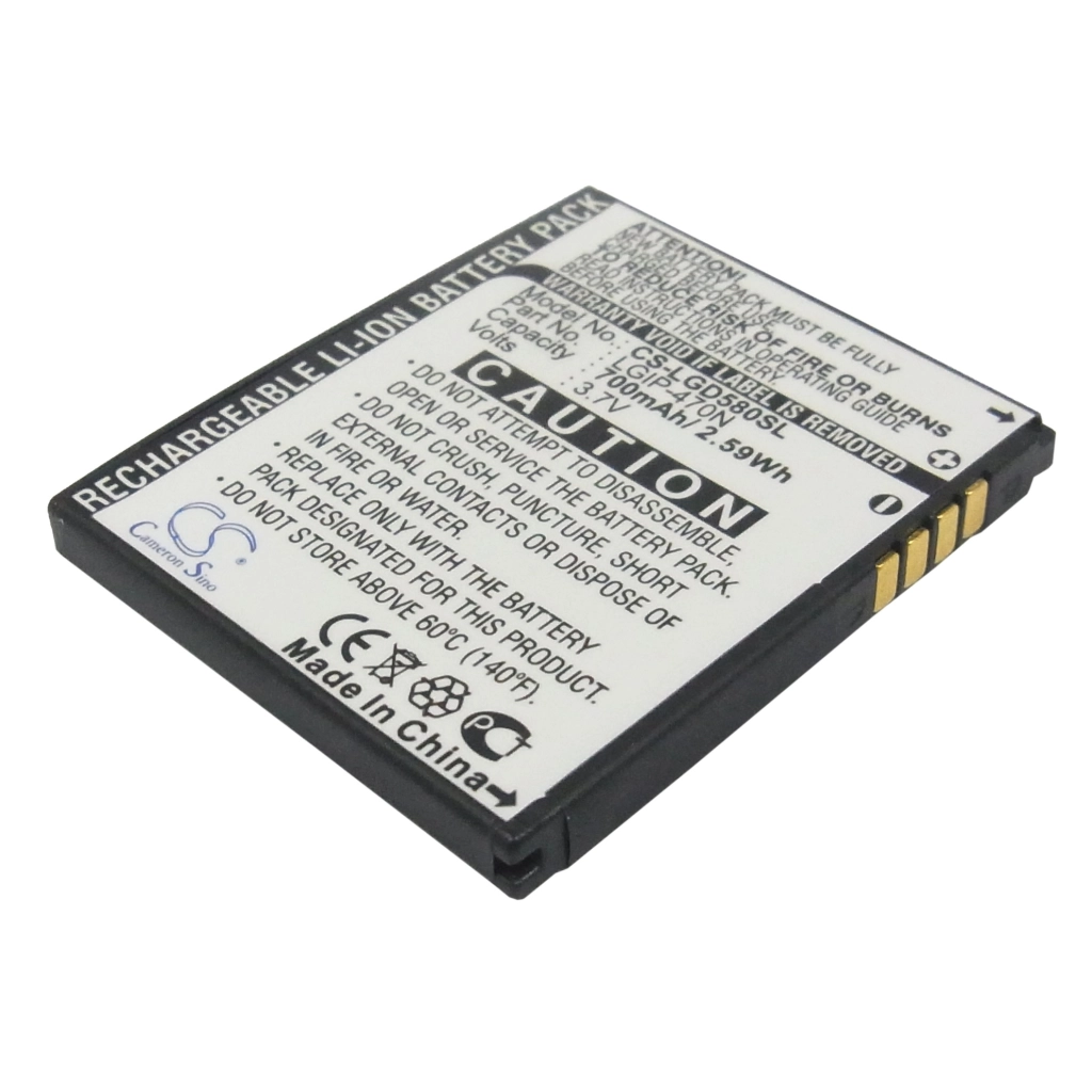 Batterij voor mobiele telefoon LG CS-LGD580SL
