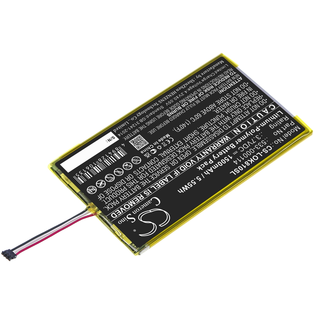 Batterij voor toetsenbord Logitech CS-LOK810SL