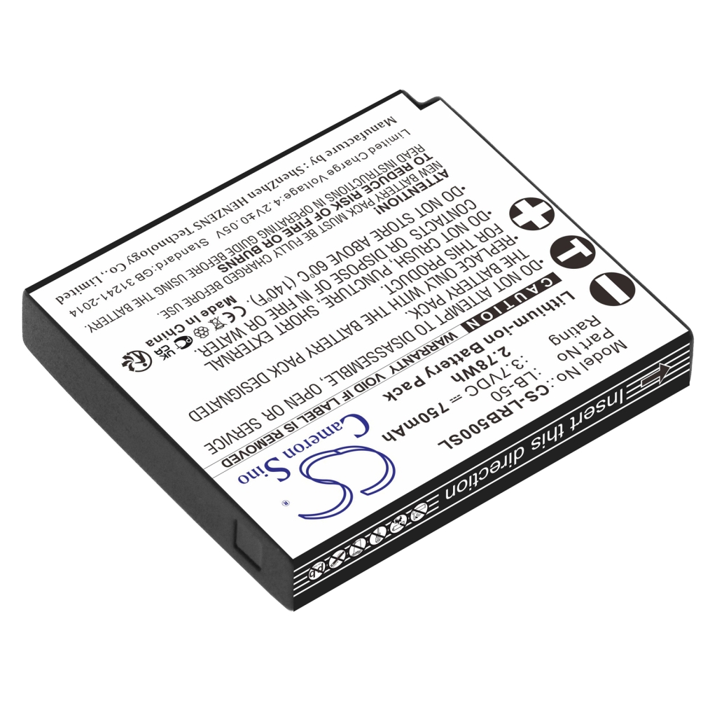 Notebook batterij Canon CS-LRB500SL