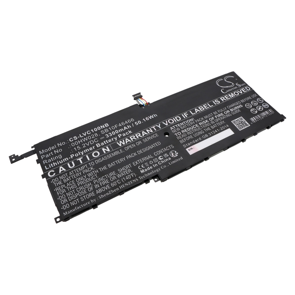 Notebook batterij Lenovo CS-LVC100NB
