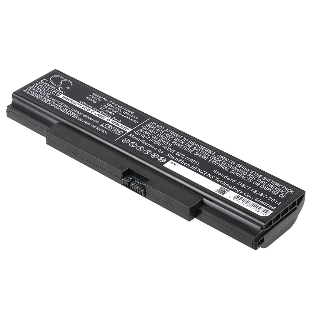 Notebook batterij Lenovo CS-LVE550NB