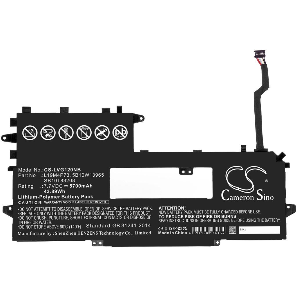 Notebook battery Lenovo CS-LVG120NB