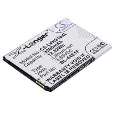 Compatibele batterijvervanging voor LG BL-44E1F,EAC63341101,PAC63320502