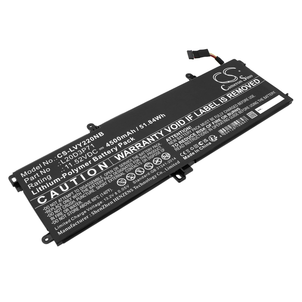 Notebook batterij Lenovo CS-LVY220NB