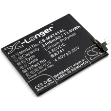 Compatibele batterijvervanging voor MeiZu BA741