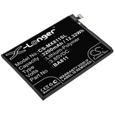 Compatibele batterijvervanging voor Meilan BA811