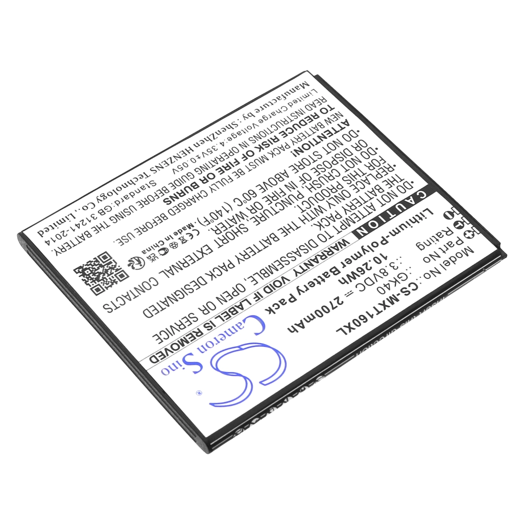Mobile Phone Battery Motorola CS-MXT160XL