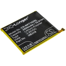 Compatibele batterijvervanging voor Nokia HE319,HE330