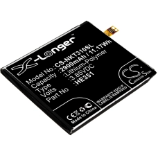 Compatibele batterijvervanging voor Nokia HE351