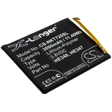 Compatibele batterijvervanging voor Nokia HE340,HE347