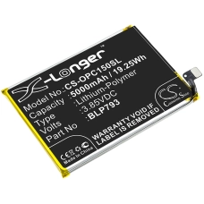 Compatibele batterijvervanging voor OPPO BLP793