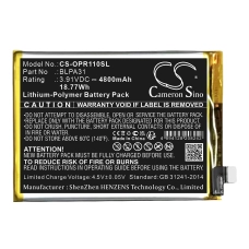 Compatibele batterijvervanging voor OPPO BLPA31