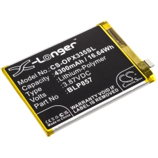 Compatibele batterijvervanging voor OPPO BLP857