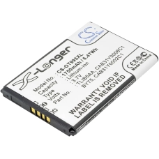 Compatibele batterijvervanging voor TCL BY75,CAB150000SC1,CAB31Y0002C1,CAB31Y0006C1,TLIB5AA...