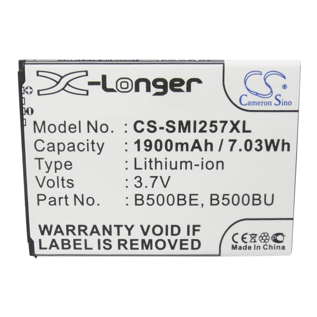 Batterij voor mobiele telefoon Samsung CS-SMI257XL