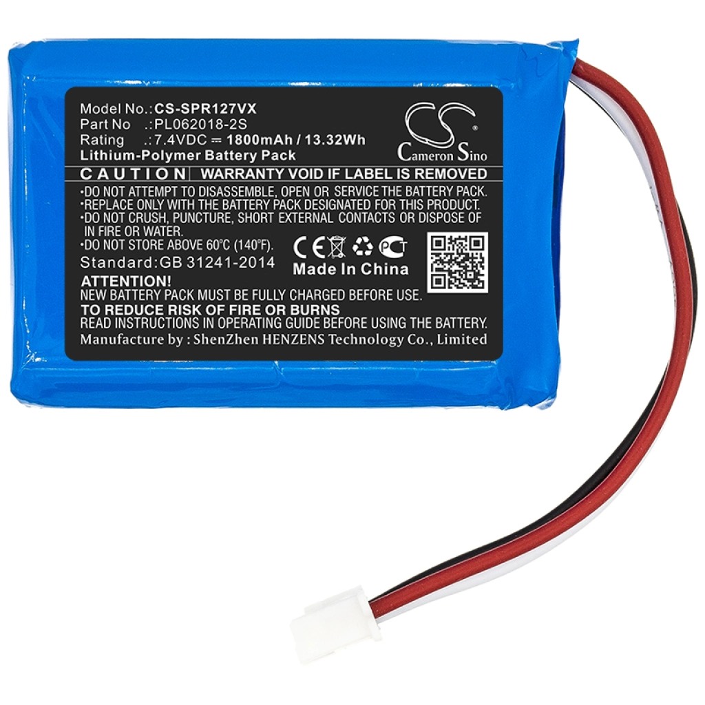 Vacuum Battery Sichler CS-SPR127VX