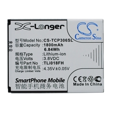 Compatibele batterijvervanging voor TCL TLI018FH