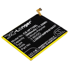 Compatibele batterijvervanging voor ZTE LI3930T44P6H816437