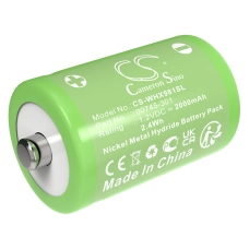 Compatibele batterijvervanging voor Wahl 00745-301,23-9034,415745-101,93148-100,960-0498