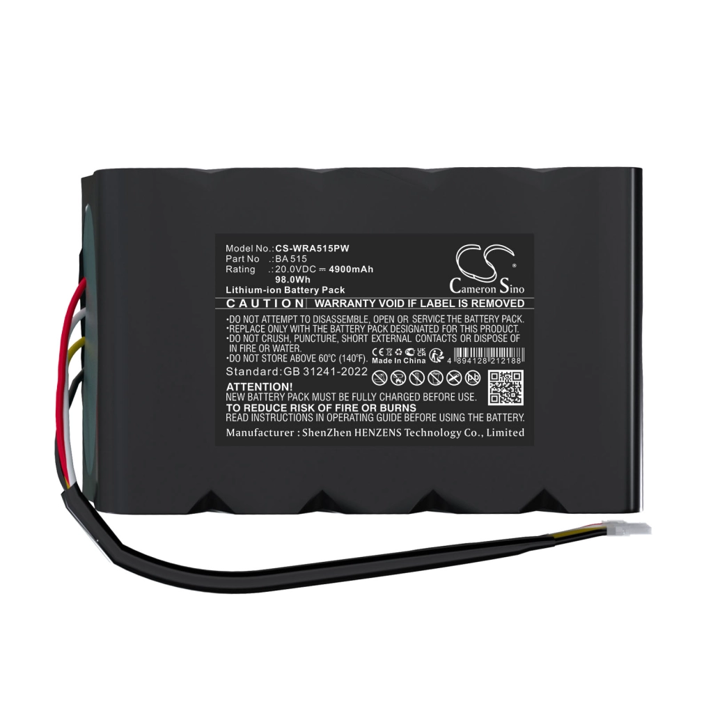 Power Tools Battery Mowox CS-WRA515PW