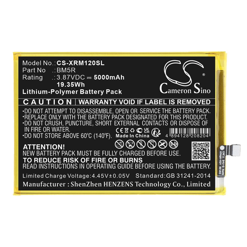 Batterij voor mobiele telefoon Redmi CS-XRM120SL