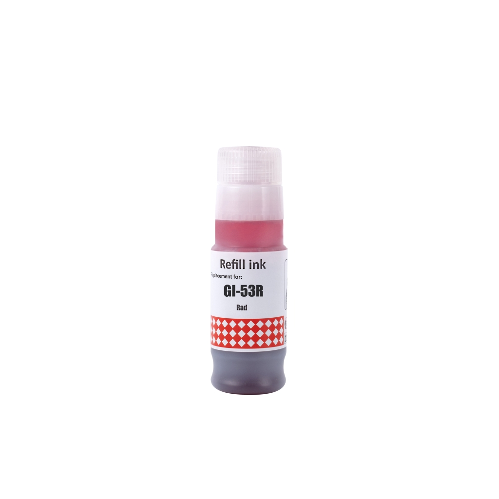 DeskTop Charger Canon Compatible with Canon GI-53R / 70ml Ink Red (Printing ink)