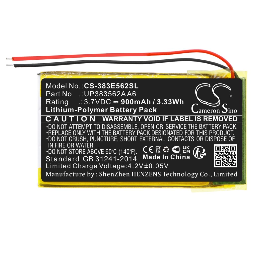 Tablet batterijen Palm CS-383E562SL