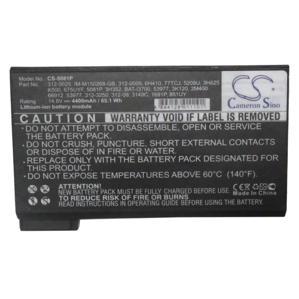Batterijen Notebook batterij CS-5081P