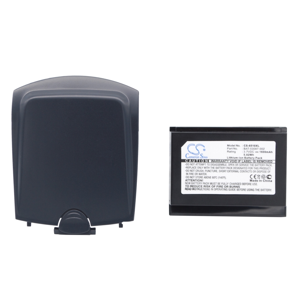 Batterij voor mobiele telefoon Blackberry CS-6510XL