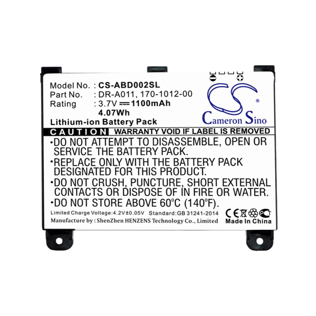 Batterijen Vervangt DR-A011