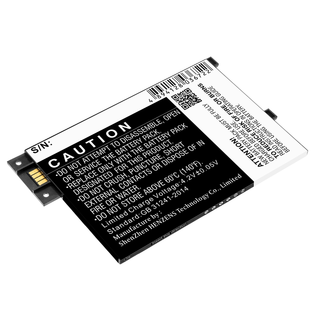 Batterijen Vervangt 170-1032-01