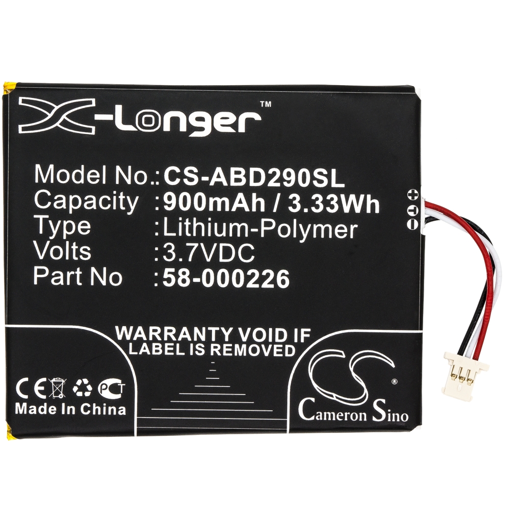 Ebook, eReader Batterij Amazon CS-ABD290SL
