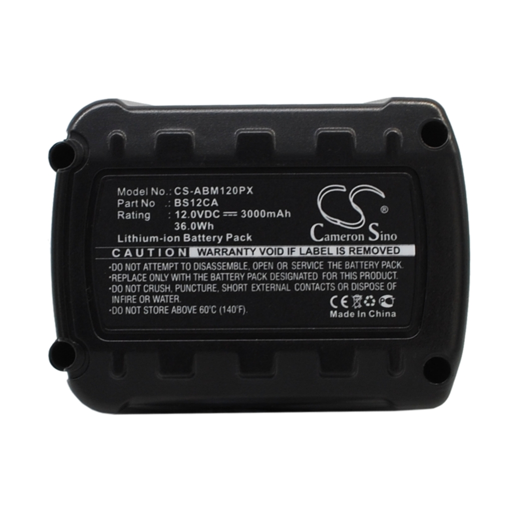 Compatibele batterijvervanging voor AEG BS12CA
