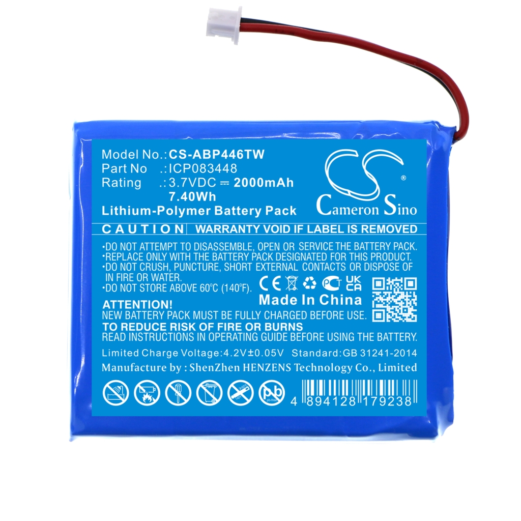 Batterijen Batterij voor tweerichtingsradio CS-ABP446TW