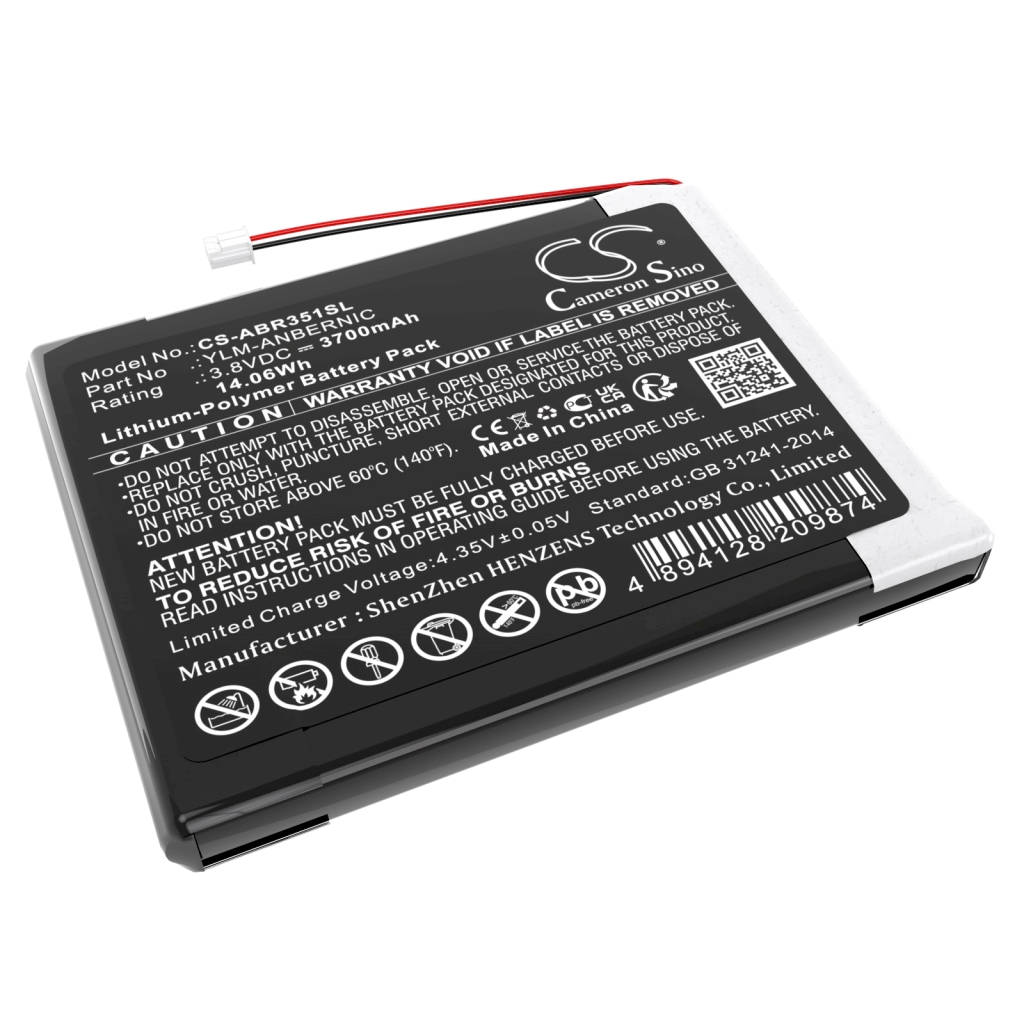Batterij voor game, PSP, NDS Anbernic CS-ABR351SL