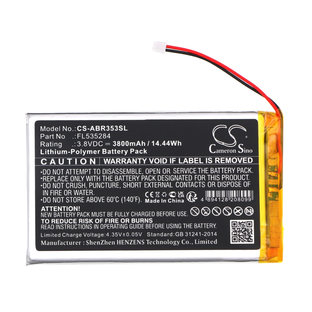 Batterijen Vervangt FL535284