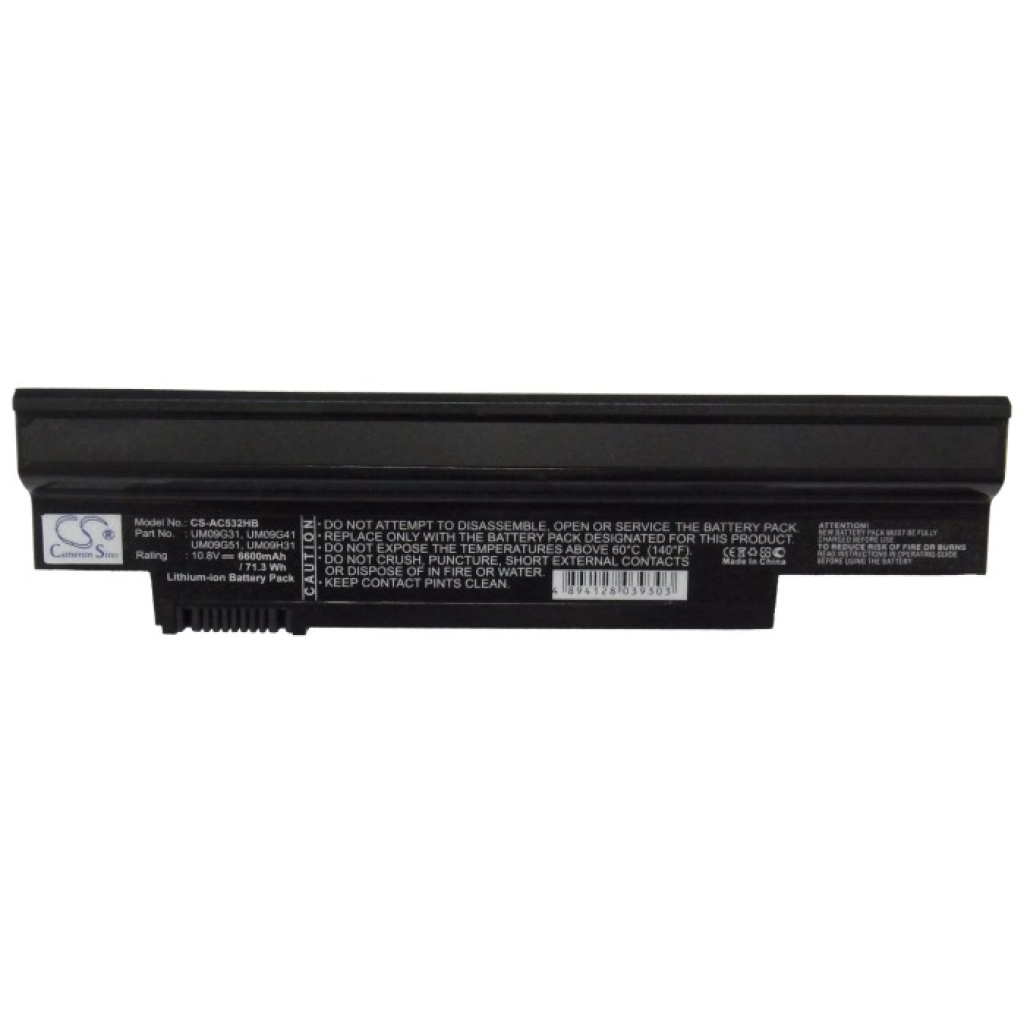 Notebook batterij Acer AO532h-21b