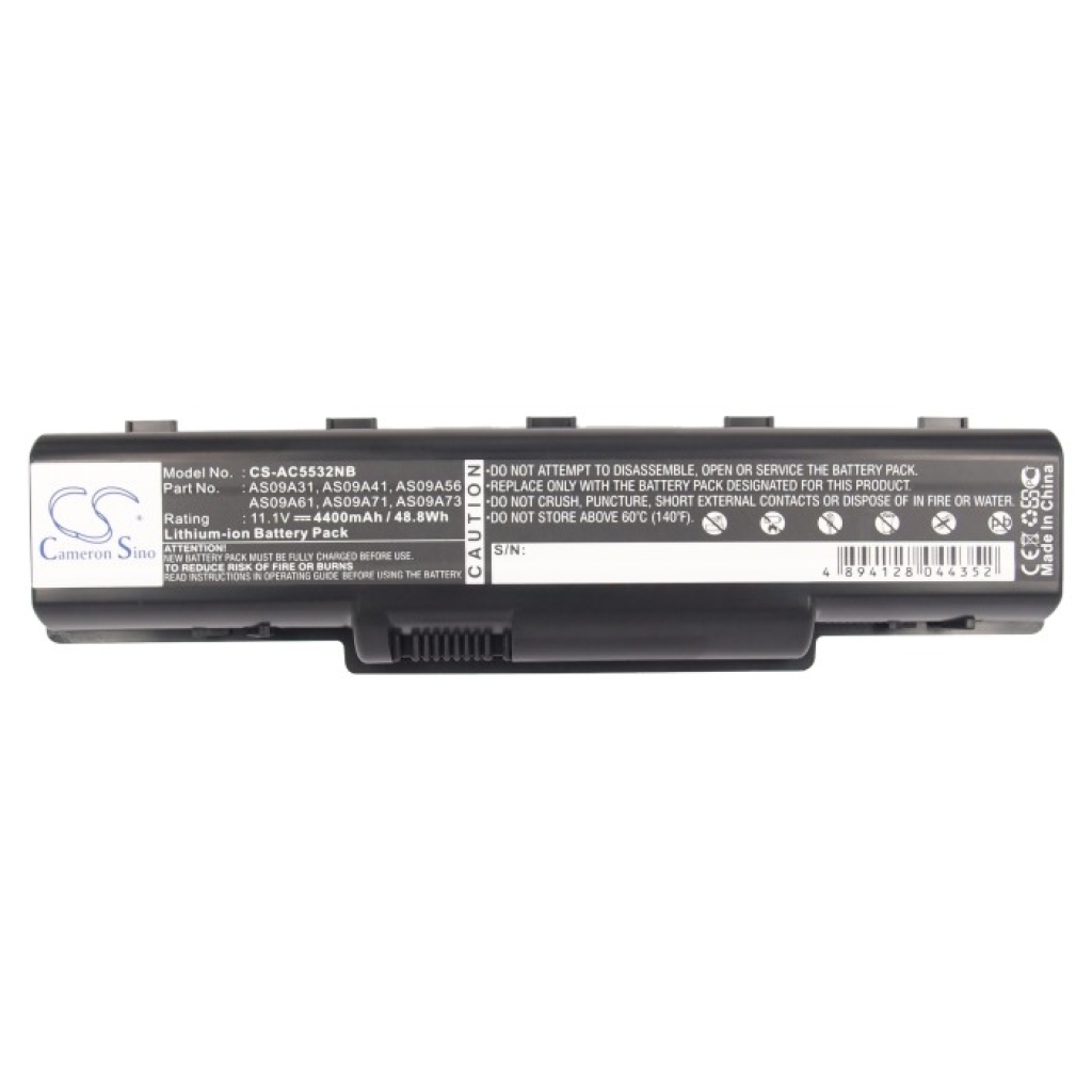 Notebook battery Gateway NV7802U