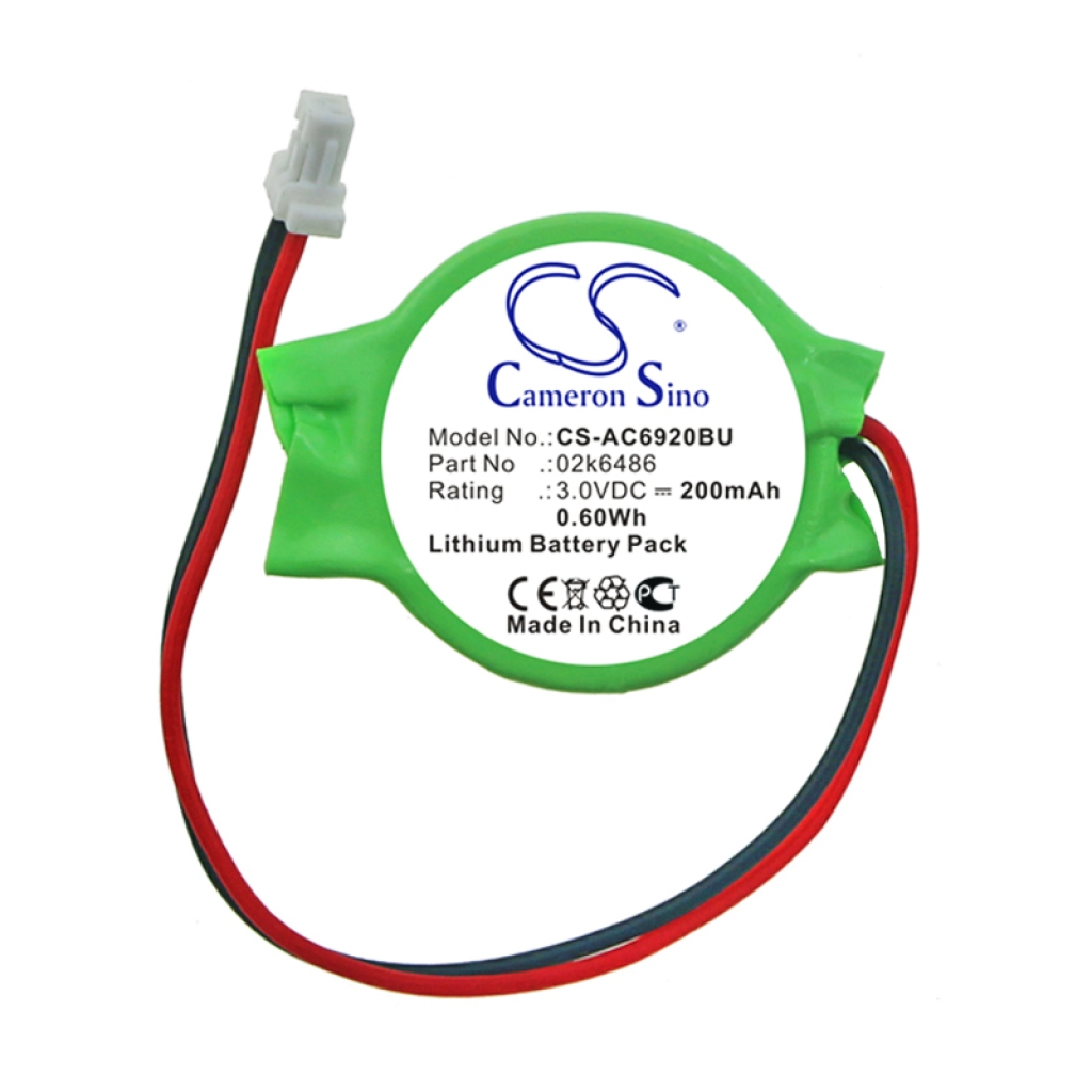 Compatible battery replacement for Acer 02K6486