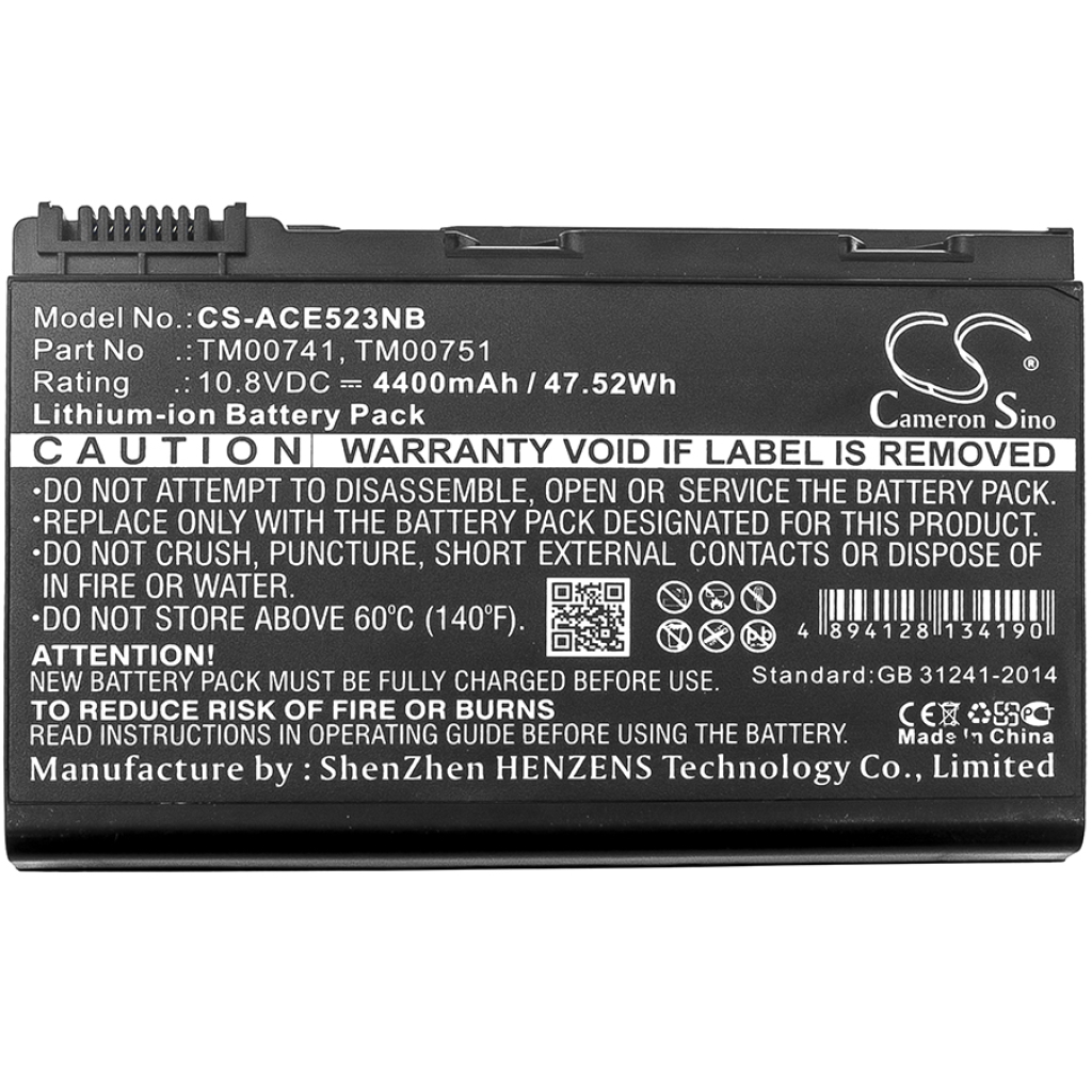 Batterijen Vervangt TM00741