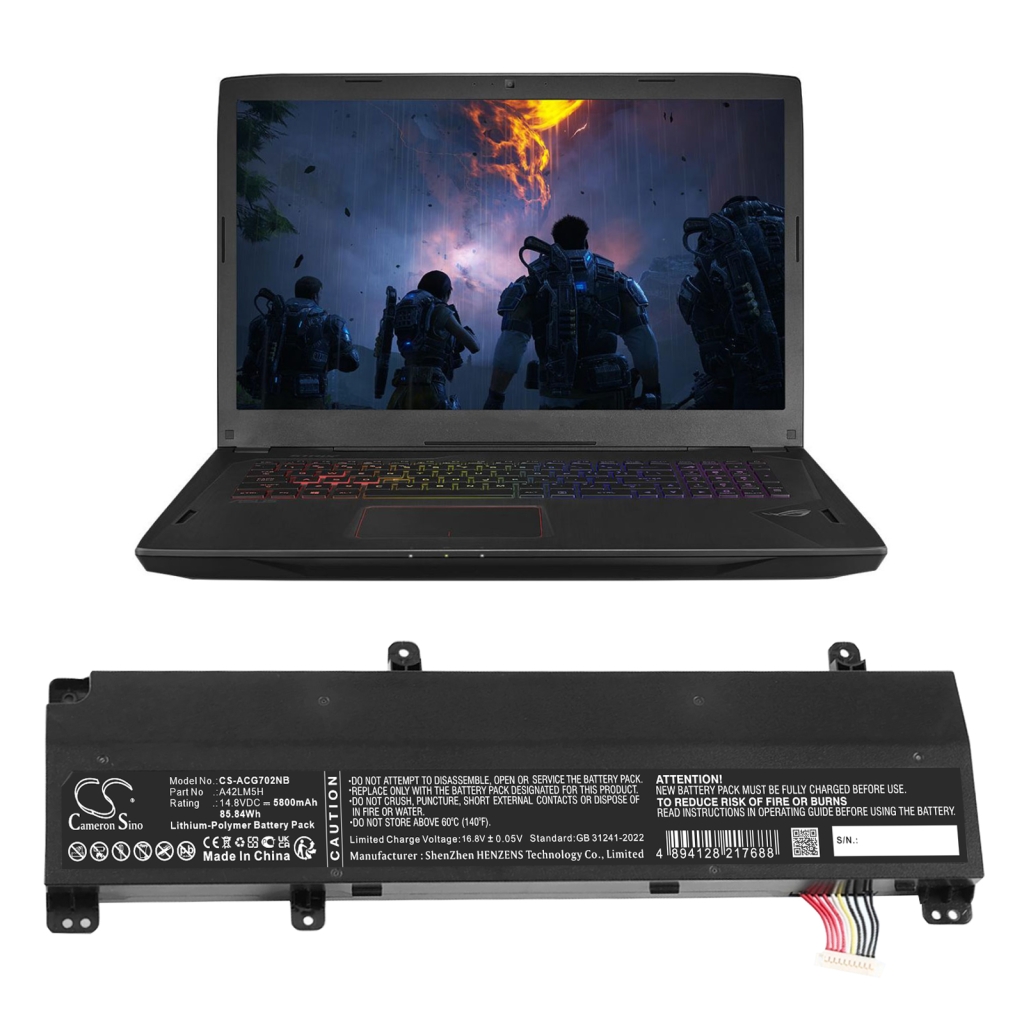 Batterijen Notebook batterij CS-ACG702NB
