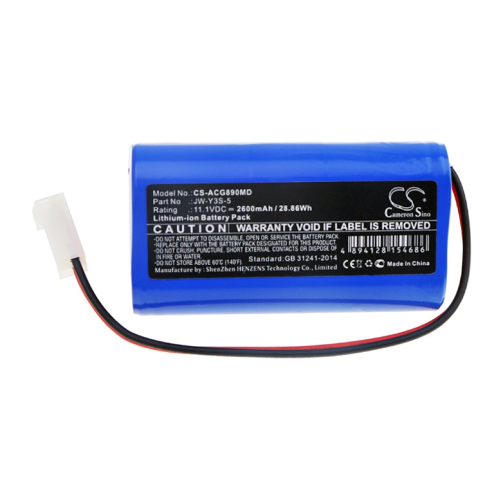 Medische Batterij Aoli CS-ACG890MD