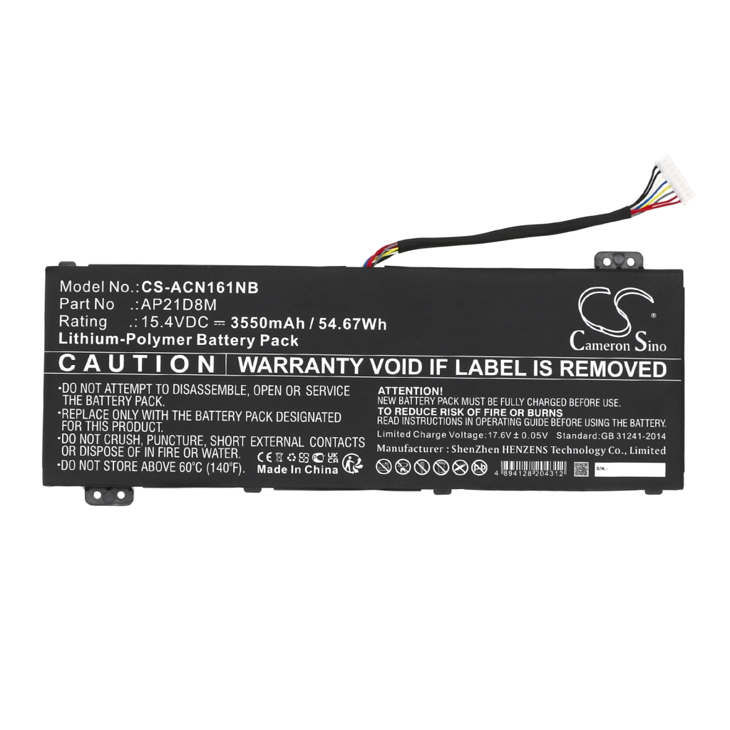 Batterij Vervangt AP21D8M