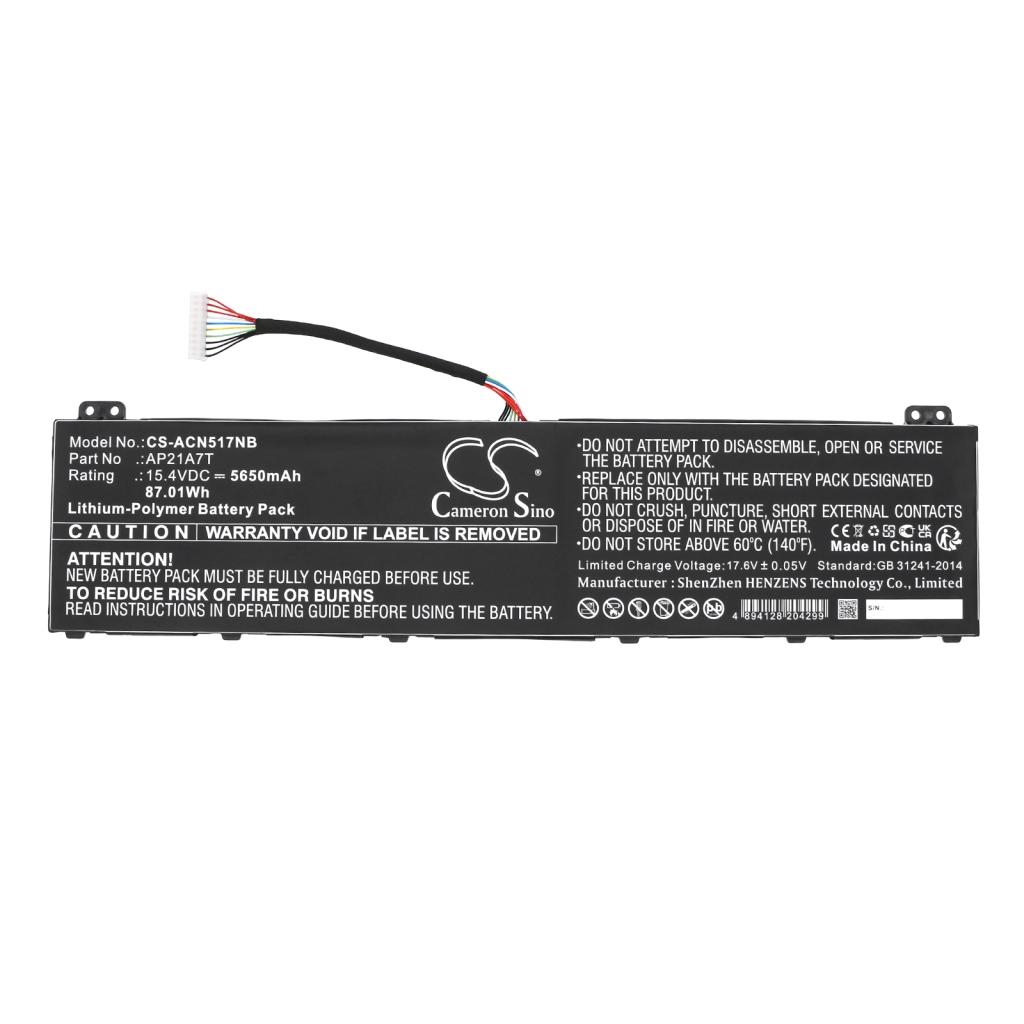 Batterijen Vervangt AP21A7T