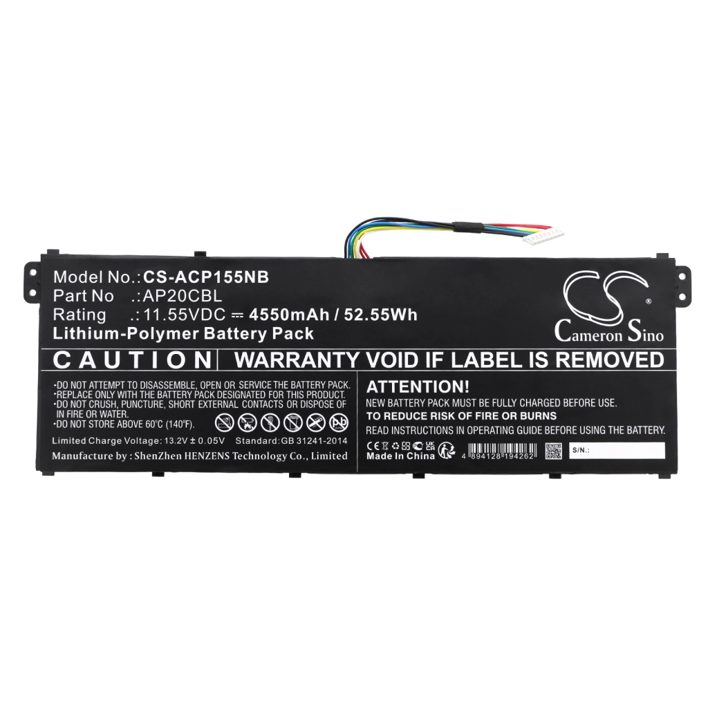 Notebook batterij Acer Aspire Vero AV15-51-73F1