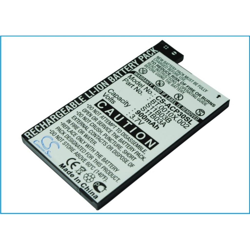 Batterij voor mobiele telefoon Alcatel CS-ACP30SL